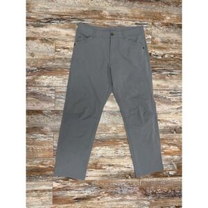Men's Killik Gray Ripstop Hiking Outdoor Pants Size 36 Stretch